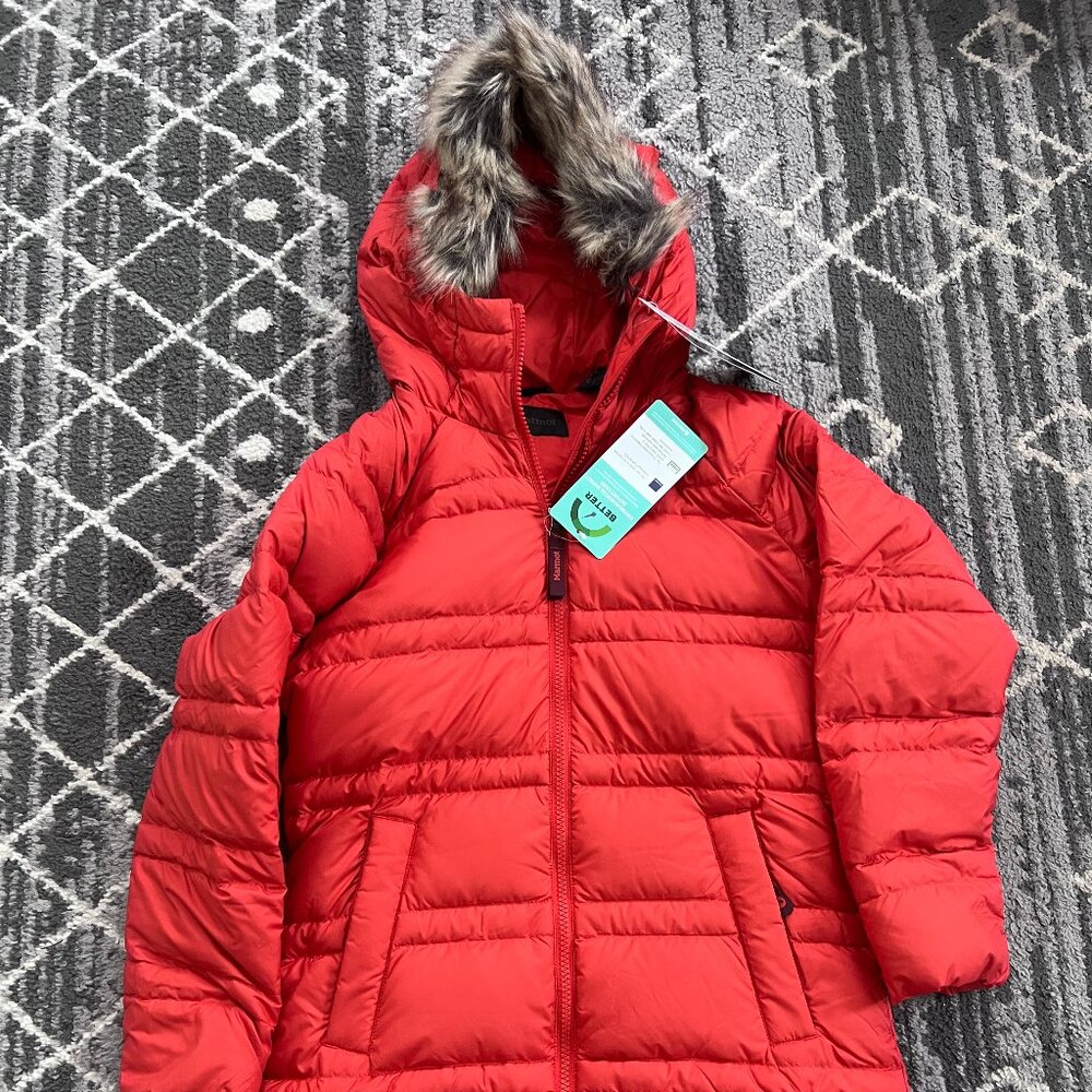 NWT Kids Marmot Montreax II Coat Red